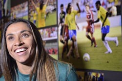 Marta é indicada pela 12ª vez a prêmio de melhor do mundo da Fifa.
