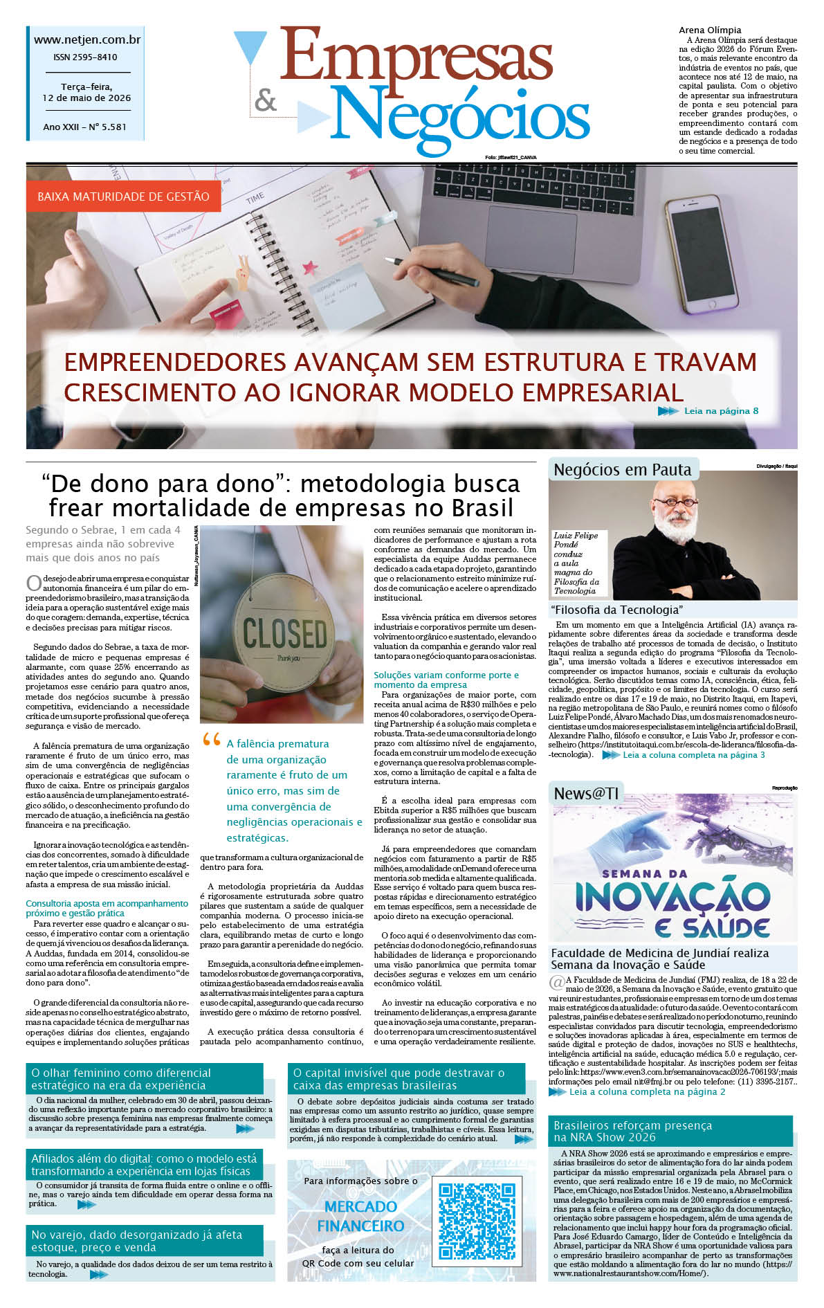 Jornal Empresas & Negócios
