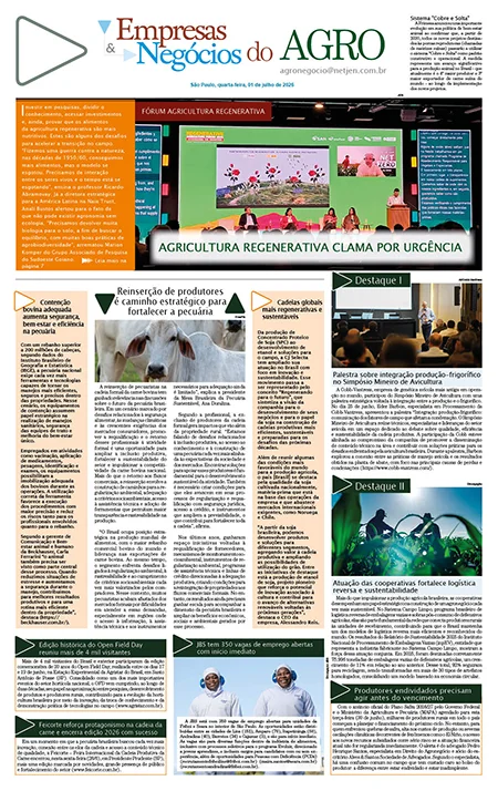 Suplemento de Agronegócio 01/07/2026