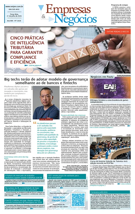 Jornal Empresas & Negócios